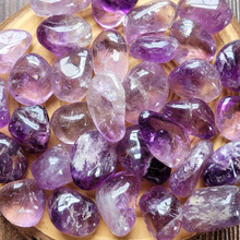 Load image into Gallery viewer, Large Grade A Tumbled Amethyst Crystals - 1-1.5 inch
