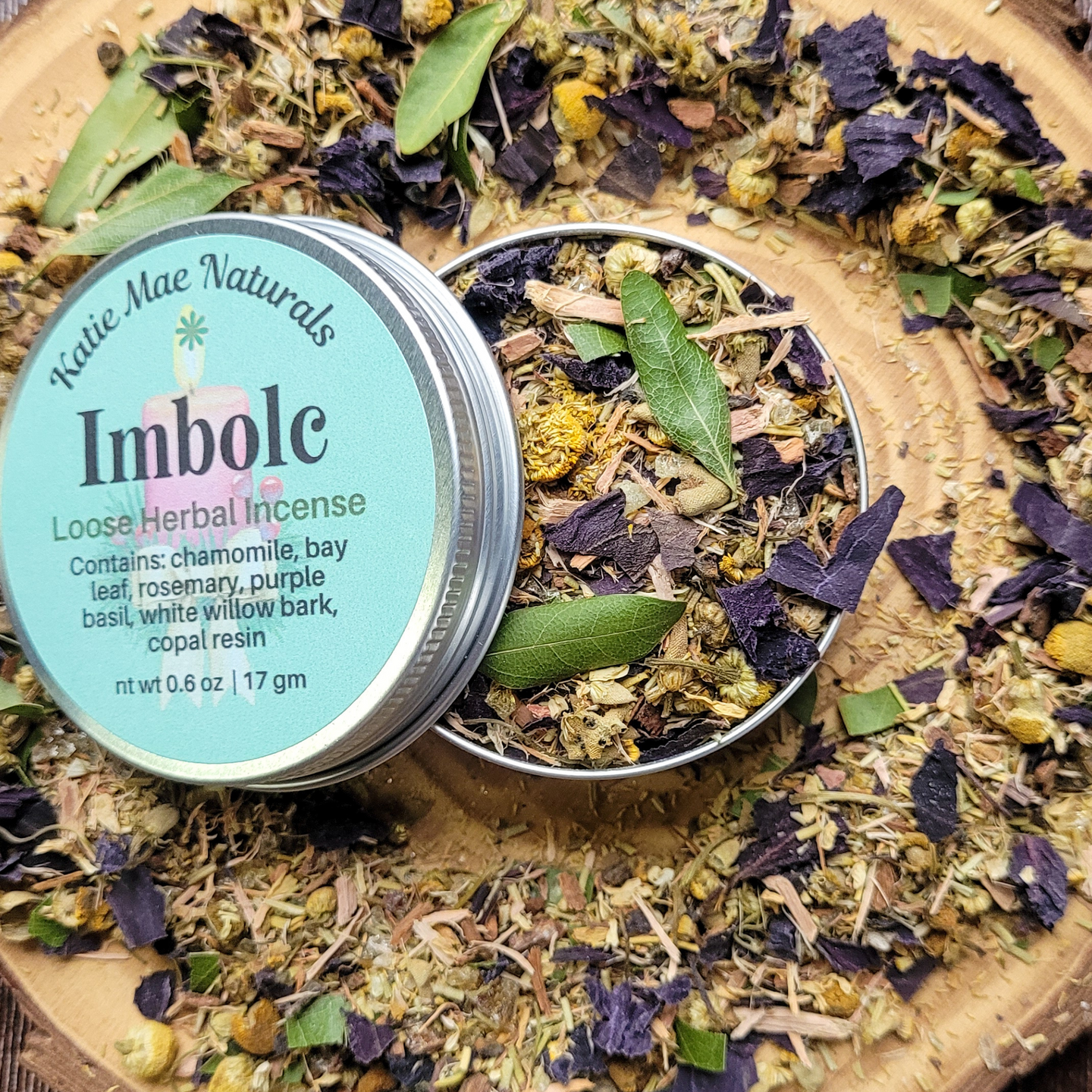 Imbolc Loose Herbal Incense Blend 