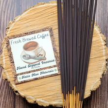 Load image into Gallery viewer, Phthalate free Coffee scented hand dipped incense sticks 
