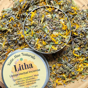 Litha loose herbal incense blend 