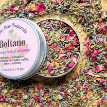 Load image into Gallery viewer, Beltane loose herbal incense blend
