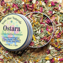 Load image into Gallery viewer, Ostara loose herbal incense blend 
