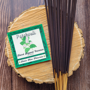 Patchouli hand dipped incense sticks 