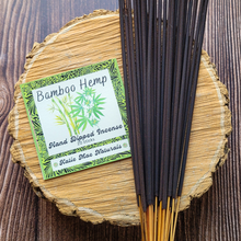 Load image into Gallery viewer, Bamboo hemp hand dipped incense sticks 
