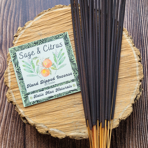 Sage and citrus incense sticks 