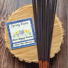 Load image into Gallery viewer, Spring rains hand dipped incense sticks 
