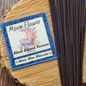 Moon flower hand dipped incense sticks 