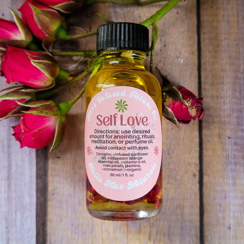 Self love herb infused ritual oil
