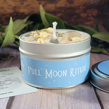 Load image into Gallery viewer, Full moon ritual candle 
