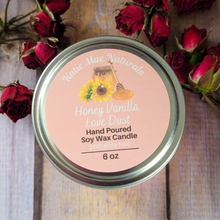 Load image into Gallery viewer, Self Worth Intention Candle (Honey Vanilla Love Dust) - 6 oz
