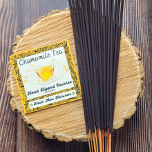 Load image into Gallery viewer, Chamomile hand dipped incense sticks 
