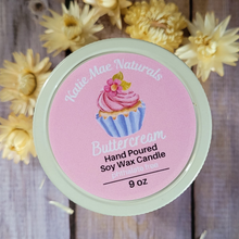 Load image into Gallery viewer, Buttercream Soy Wax Candle - 9 oz
