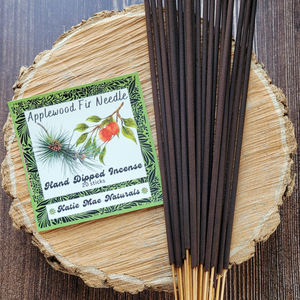 Applewood fir needle incense sticks 