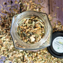 Load image into Gallery viewer, Organic Lemon Ginger Herbal Tea - Loose Leaf Tea Blend

