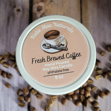 Load image into Gallery viewer, Fresh Brewed Coffee Soy Wax Candle - 9 oz
