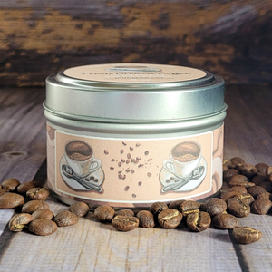 Phthalate free coffee scent soy wax candle