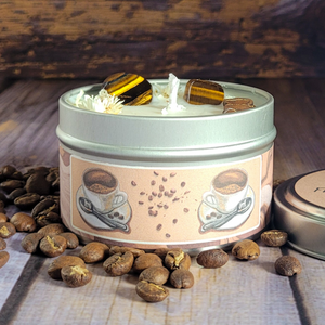 Coffee soy wax candle