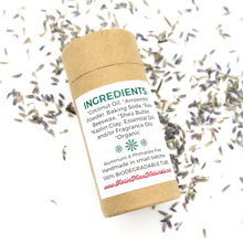 Load image into Gallery viewer, Lavender vanilla all natural deodorant 
