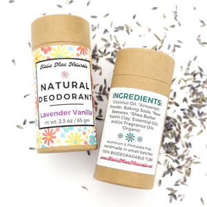 Zero waste natural deodorant