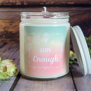 Self worth intention candle
