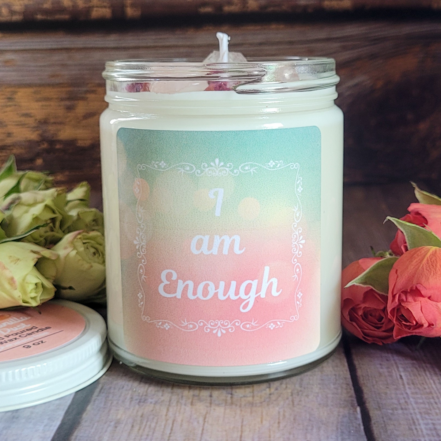 Self worth intention candle