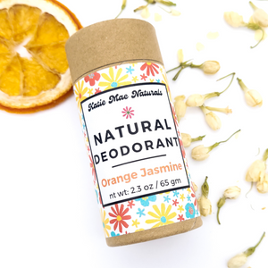 Orange jasmine zero waste deodorant 