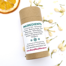 Load image into Gallery viewer, Orange jasmine natural deodorant 
