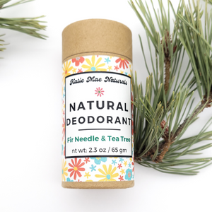 Zero waste natural deodorant with tea tree essential oil 