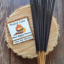 Load image into Gallery viewer, Mulled cider hand dipped incense sticks
