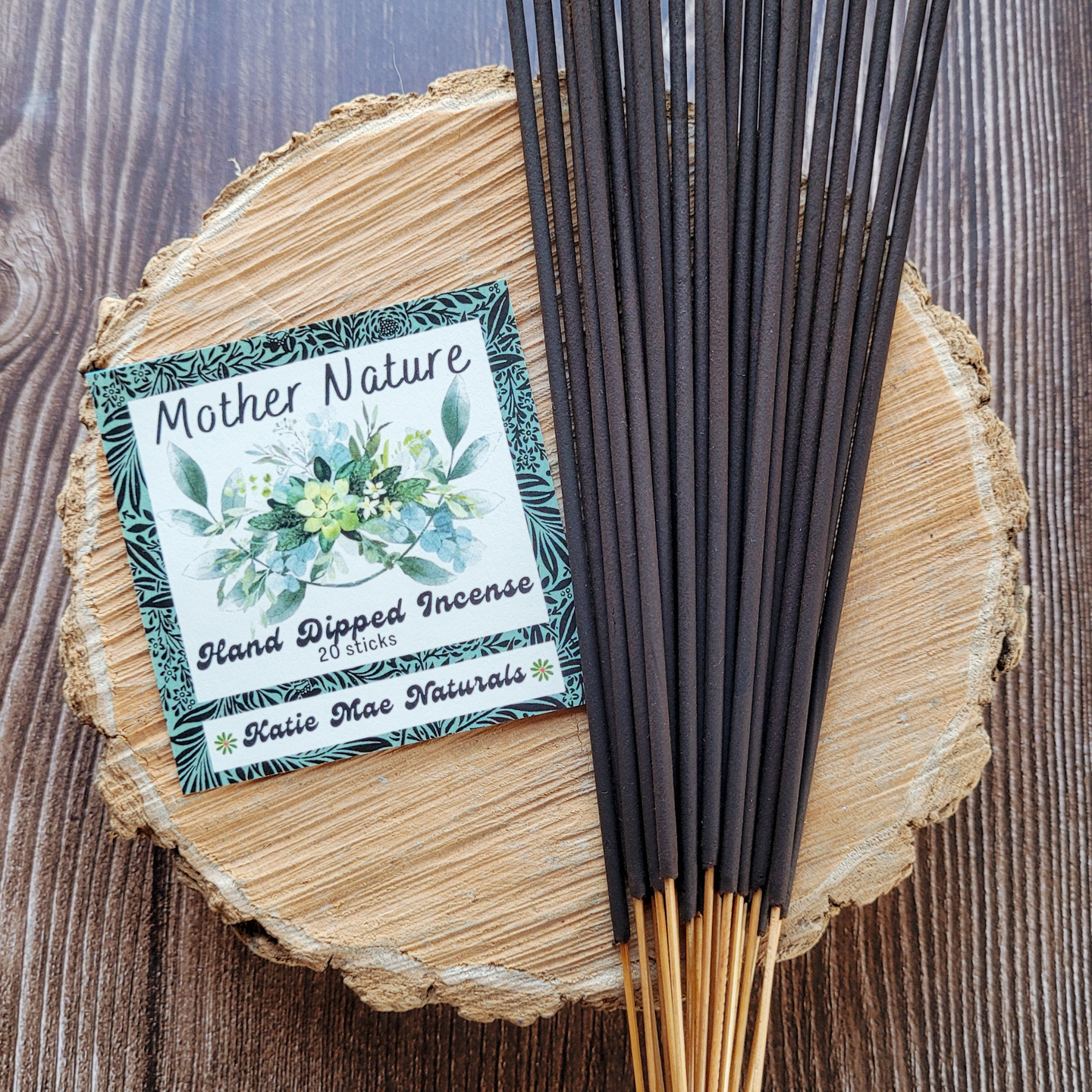 Mother Nature Hand Dipped Incense Sticks - 20 pack