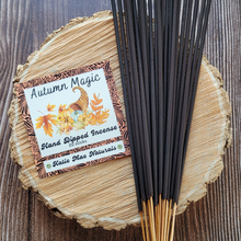 Load image into Gallery viewer, Autumn magic hand dipped incense sticks 
