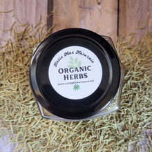 Load image into Gallery viewer, Dried organic rosemary apothecary herb jar
