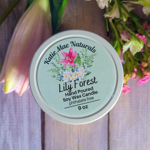Lily Forest Soy Wax Candle - 9 oz