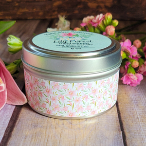 Lily Forest Soy Wax Candle - 6 oz