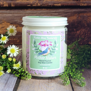 Mother Nature Soy Wax Candle - 9 oz