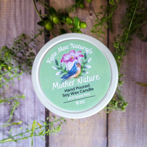 Mother Nature Soy Wax Candle - 9 oz