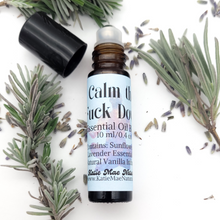 Load image into Gallery viewer, Calm the F*ck Down Essential Oil Blend Roller Bottle
