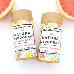 Grapefruit ylang ylang all natural deodorant 