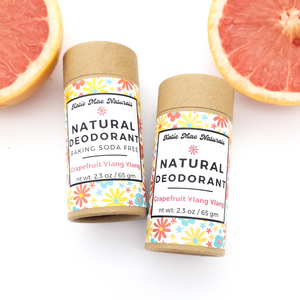 Grapefruit zero waste natural deodorant 