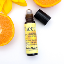 Load image into Gallery viewer, Cheer Up Essential Oil Roll On - Citrus Oil Roller Bottle
