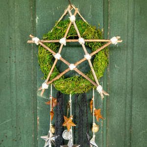 Witches Bells Door Wreath