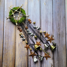 Load image into Gallery viewer, Witches Bells Door Wreath

